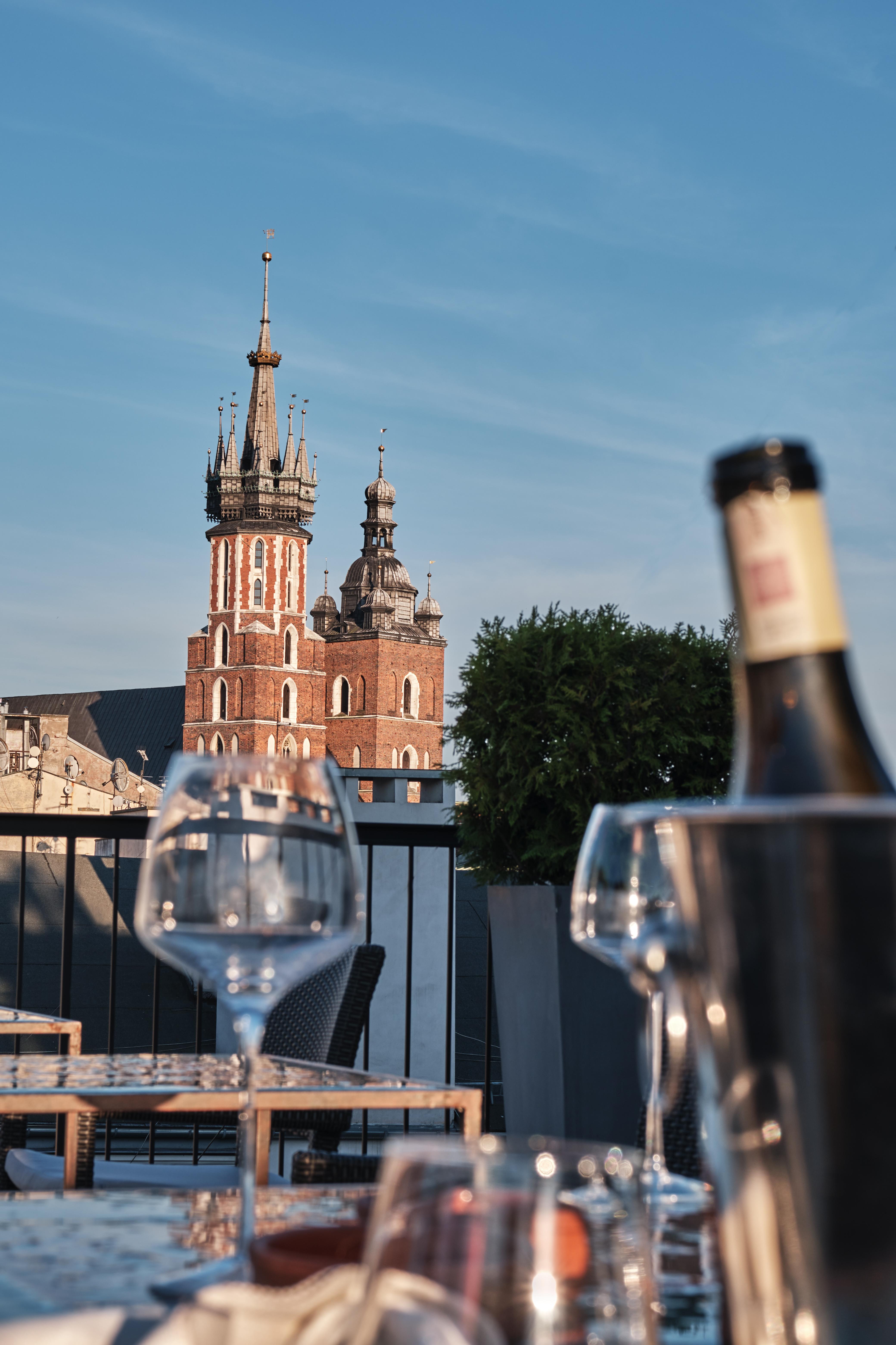 Hotel Stary Krakow Exterior photo View from the rooftop