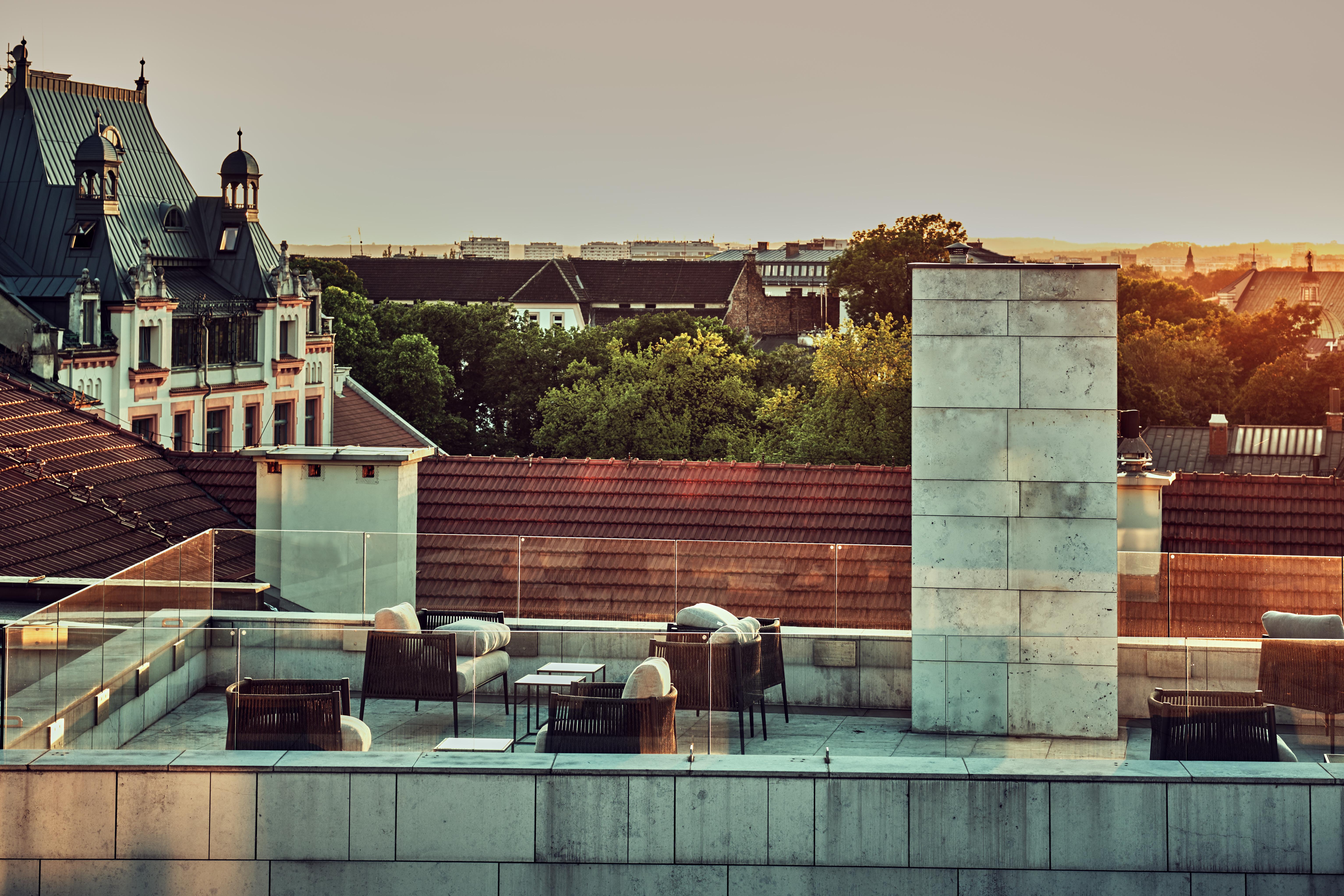 Hotel Stary Krakow Exterior photo The rooftop terrace